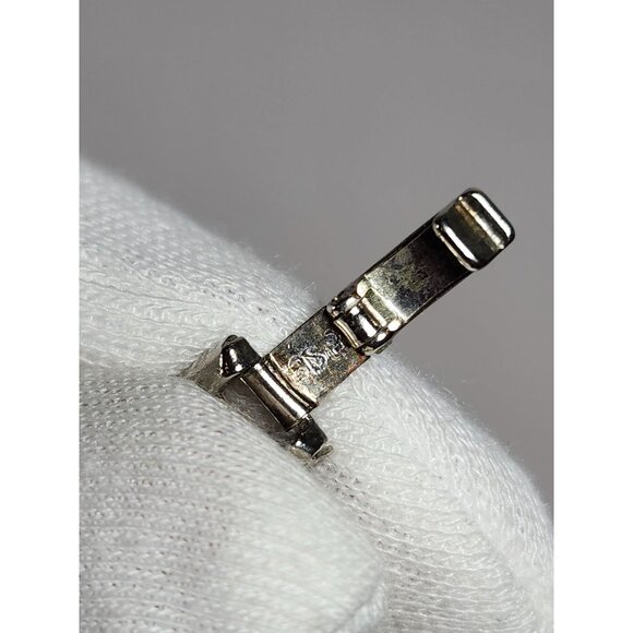 Vintage Sterling Silver Chain Necklace With Secure Clasp 20 Inches Estate Jewelr - Picture 8 of 11